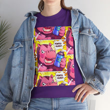 Load image into Gallery viewer, Hippo Pokto Hurd Punch Unisex Heavy Cotton Tee