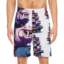 Load image into Gallery viewer, Playful Hippo Basketball Shorts