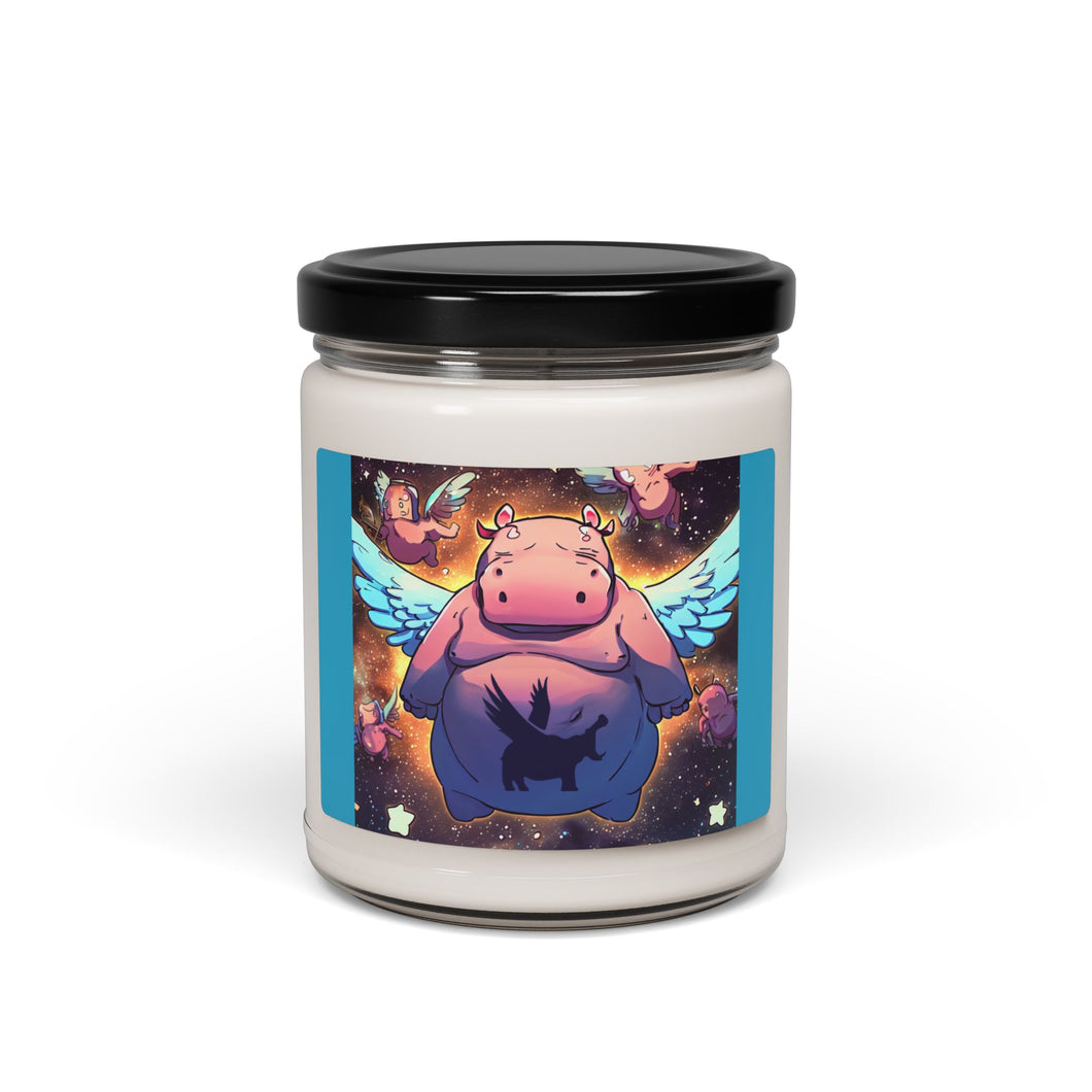 Hippo Sea Salt Scented Soy Candle, 9oz